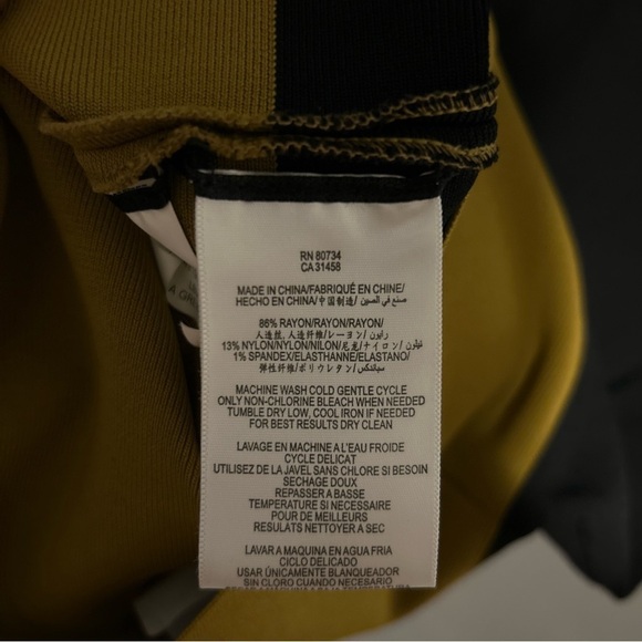 BCBGMaxAzria Women’s Jacquetta Knit Colorblock Bandage Mini Dress Size XS - Picture 7 of 12